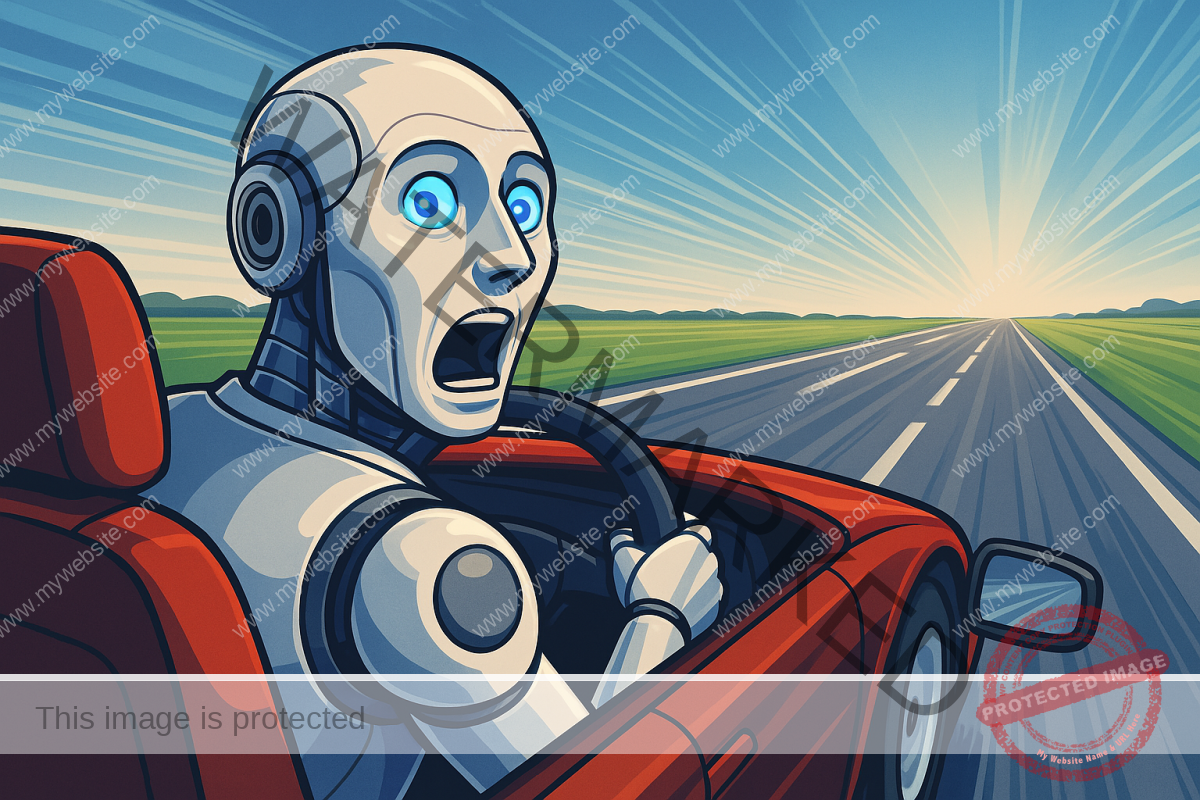 Caught speeding